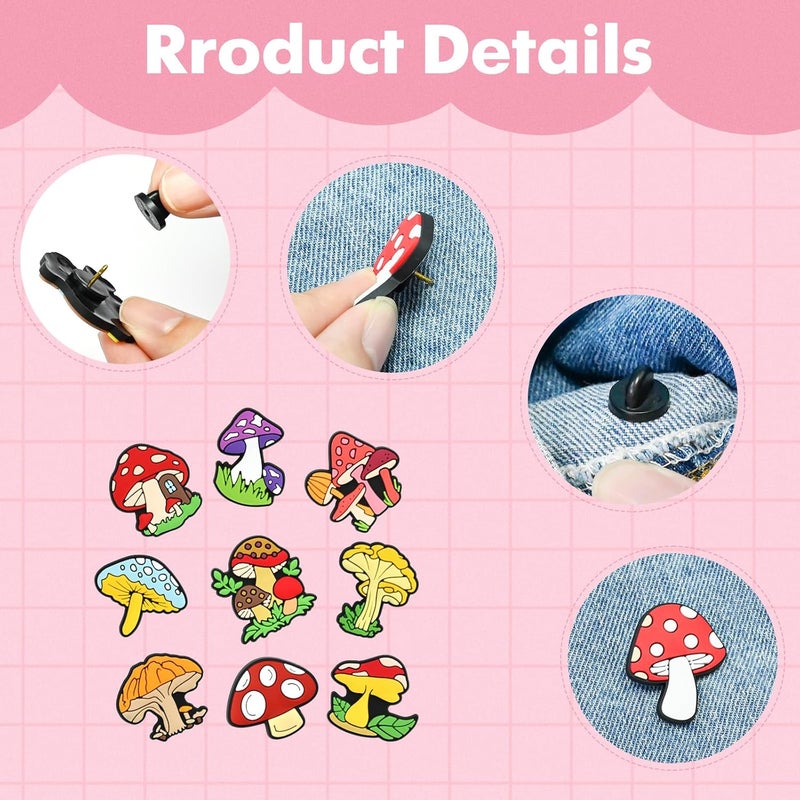 Ibuclein Pins for Backpacks DIY kawaii Lapel Pins Badges Bulk Cute Brooch Pin Funny Button Pin for Girl Bags Cloths Decor Accessories gifts - Image 5